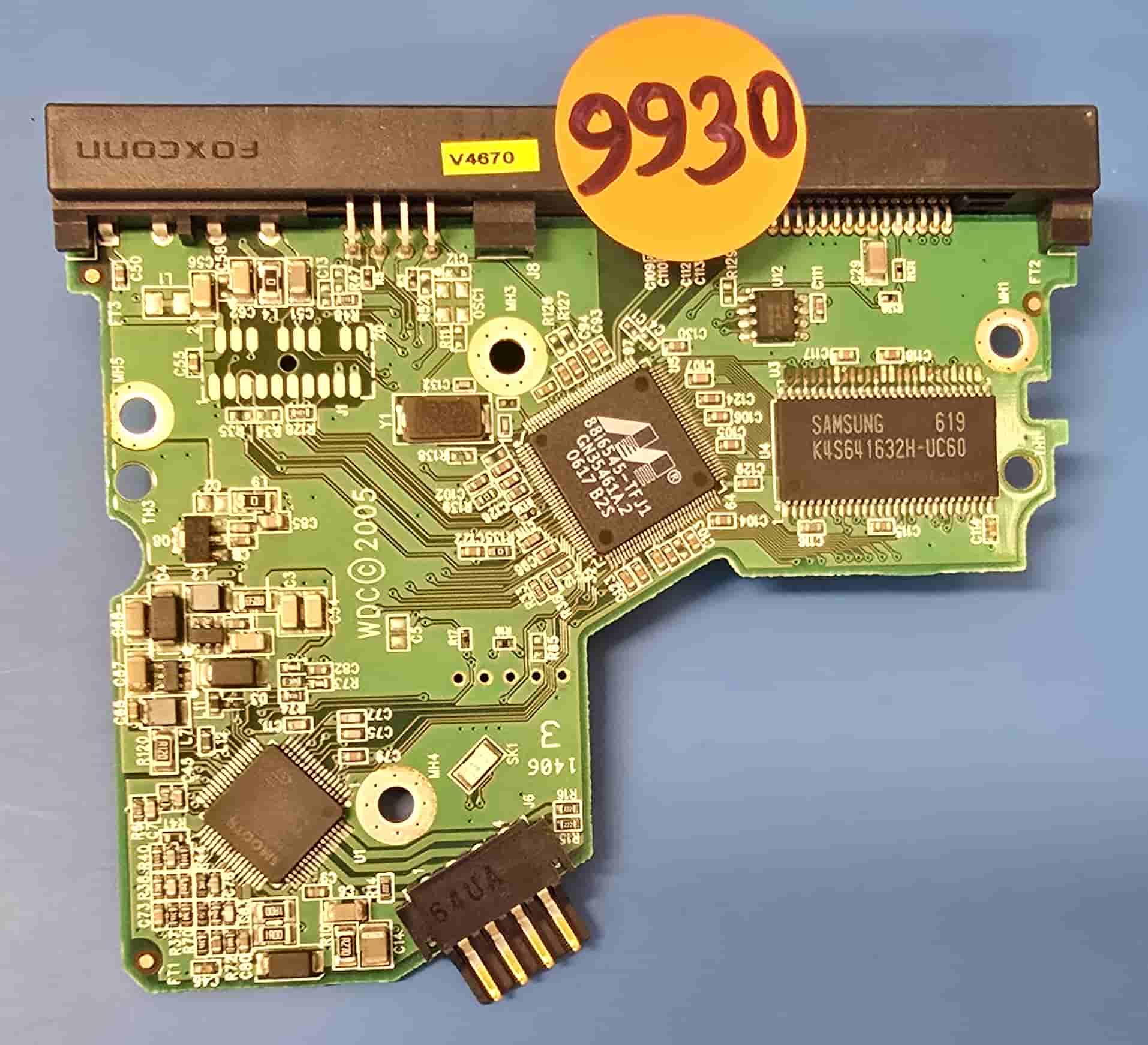 Western Digital WD2500JS-75NCB2 2060-701335-005 REV A  PCB for Sale