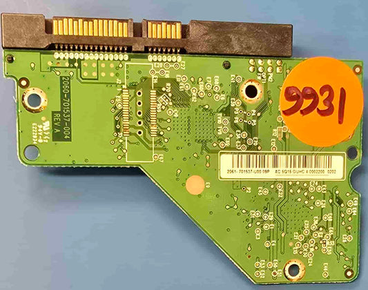 Western Digital WD5002ABYS 2060-701537-004 REV A 484429-002 PCB for Sale