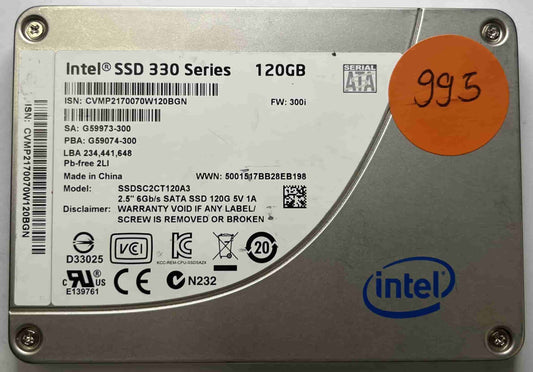 INTEL SSDSC2CT120A3 (995) SSD for Sale
