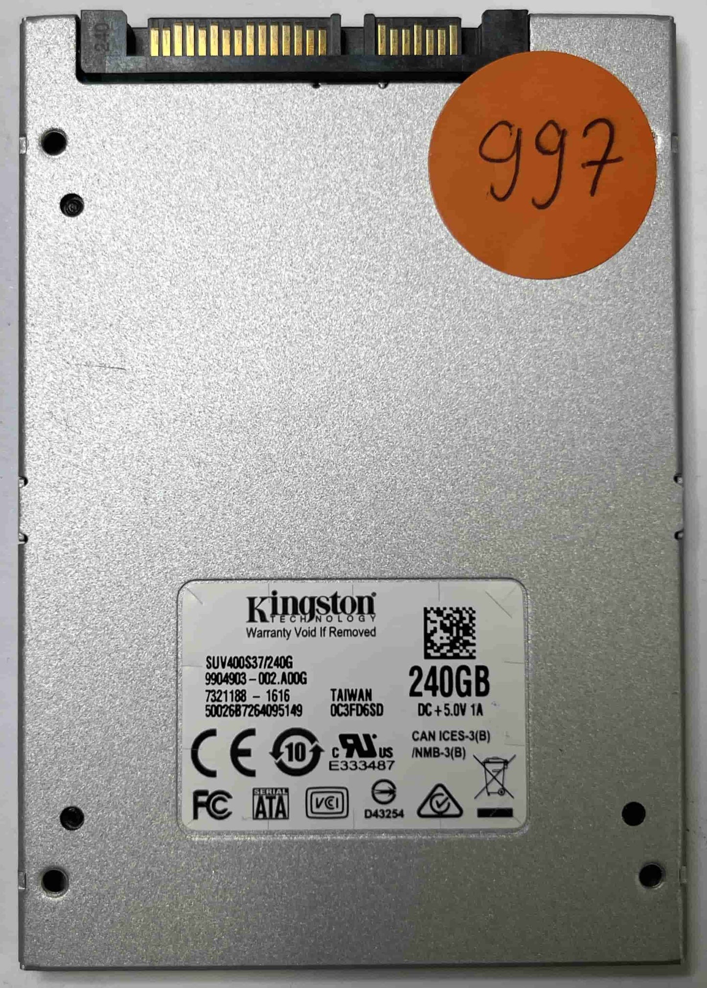 KINGSTON SUV400S37240G (997) SSD for Sale