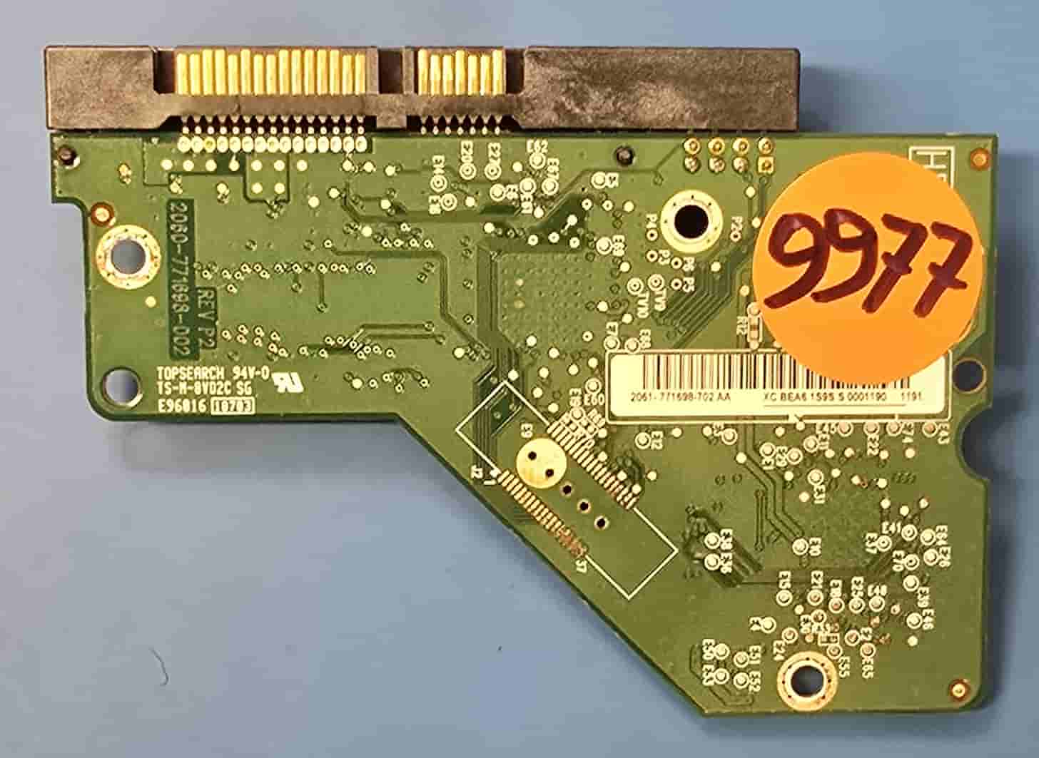 Western Digital WD10EADS-114BB1 2060-771698-002 REV P2  PCB for Sale