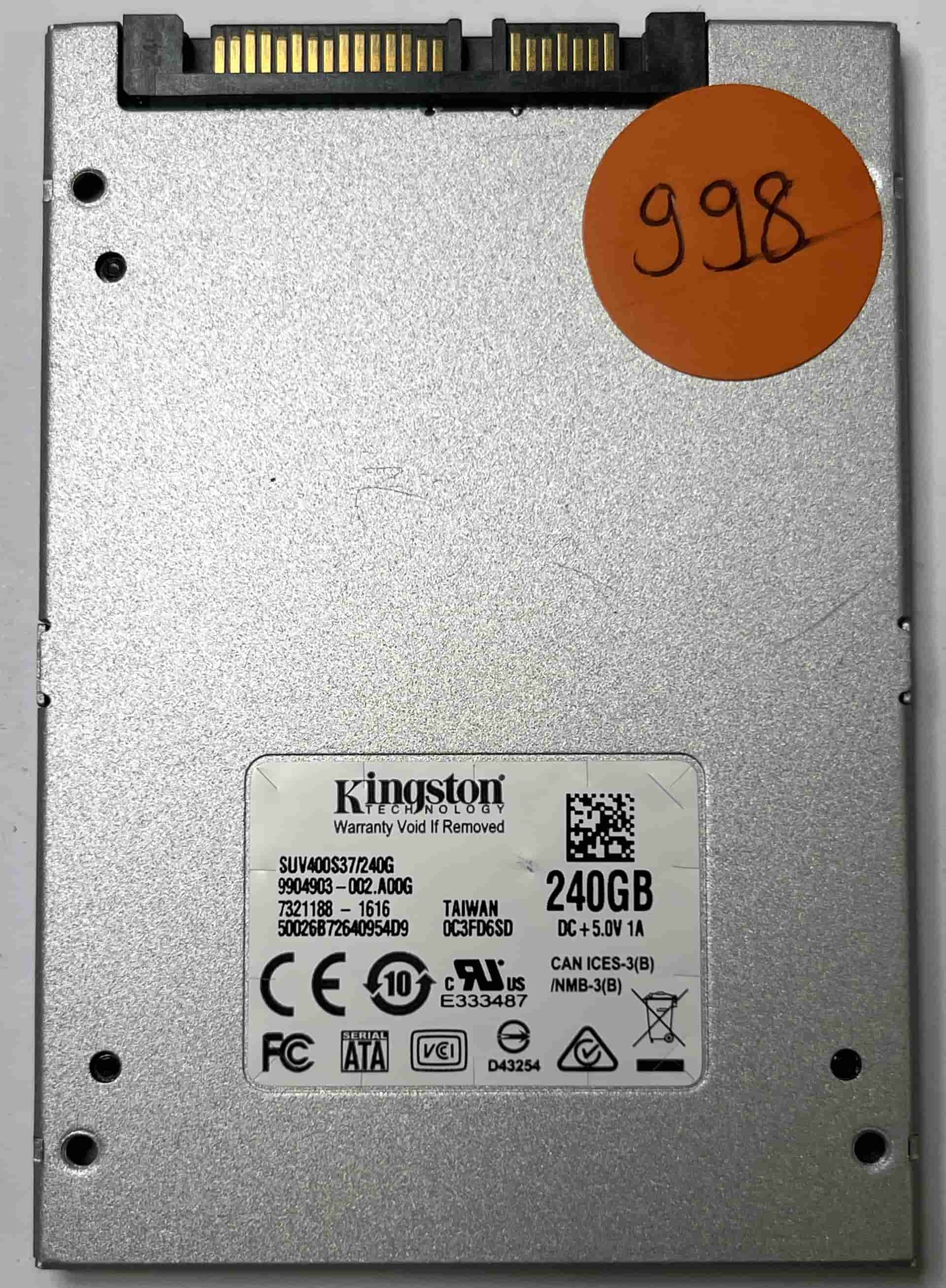 KINGSTON SUV400S37240G (998) SSD for Sale