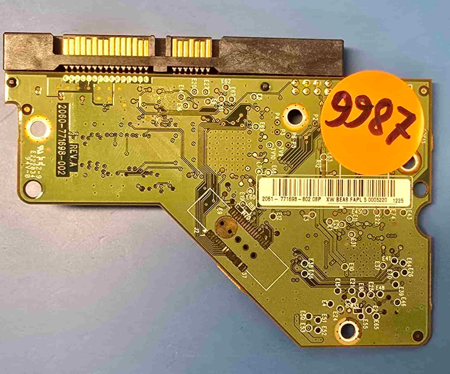 Western Digital WD20EARS-00MVWB0 2060-771698-002 REV A  PCB for Sale