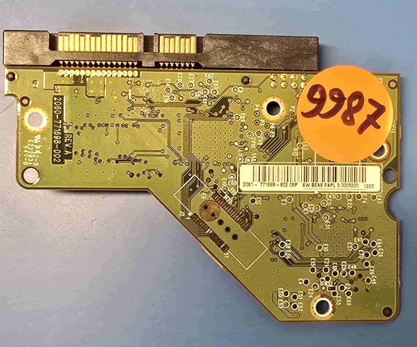Western Digital WD20EARS-00MVWB0 2060-771698-002 REV A  PCB for Sale