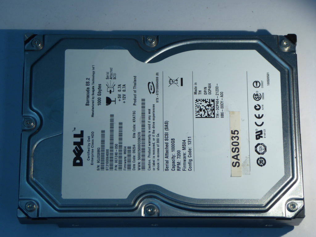 DELL ST31000640SS  9EF248-050 Drives