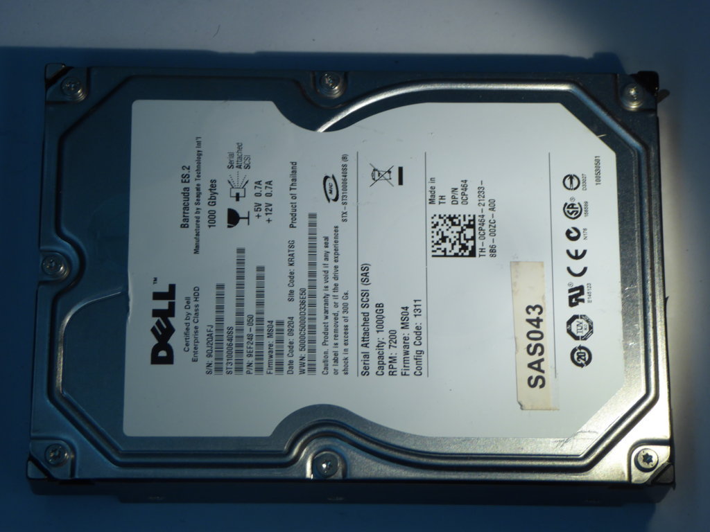 DELL ST31000640SS  9EF248-050 Drives