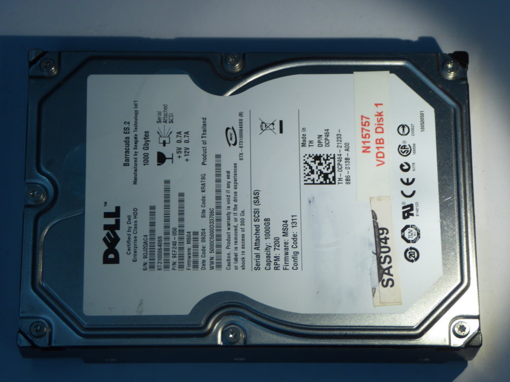 DELL ST31000640SS  9EF248-050 Drives