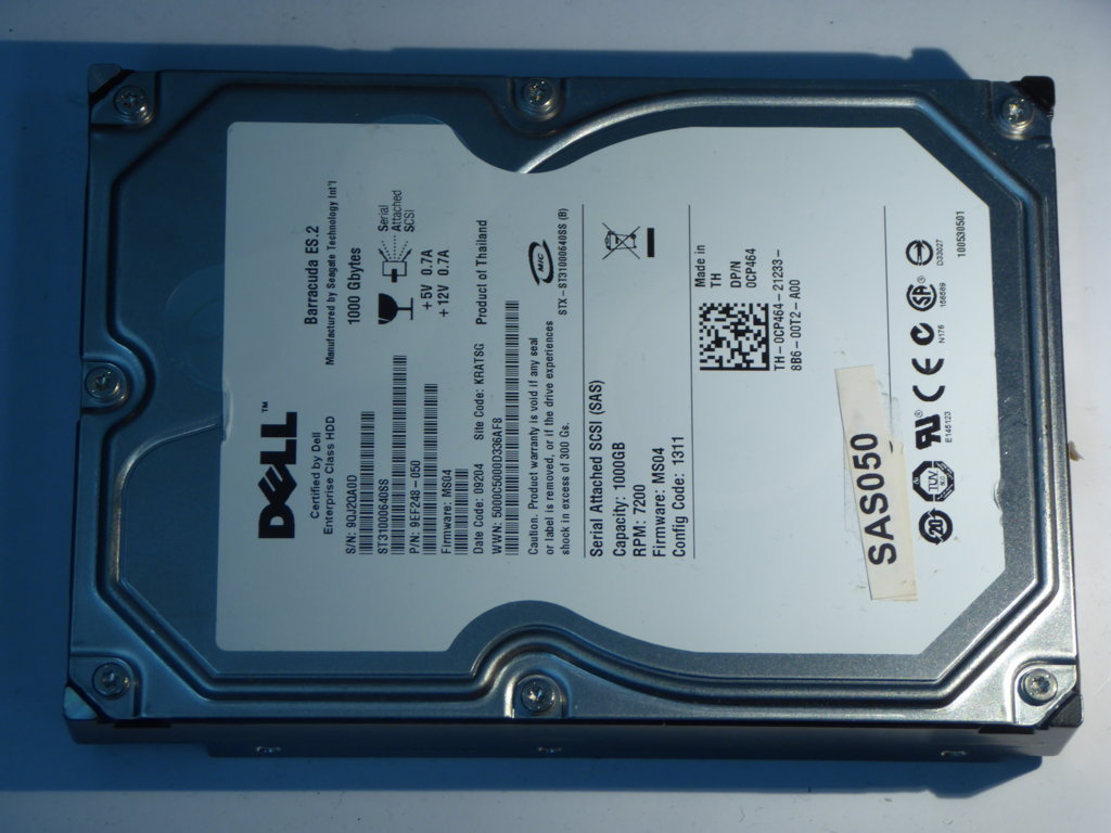 DELL ST31000640SS  9EF248-050 Drives