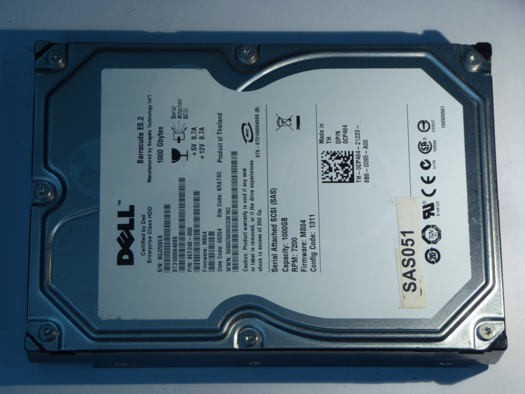 DELL ST31000640SS  9EF248-050 Drives