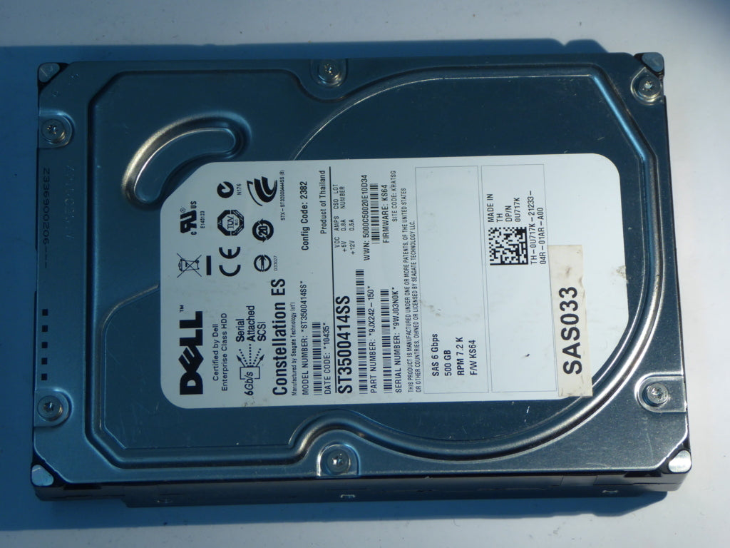 DELL ST3500414SS  9JX242-150 Drives