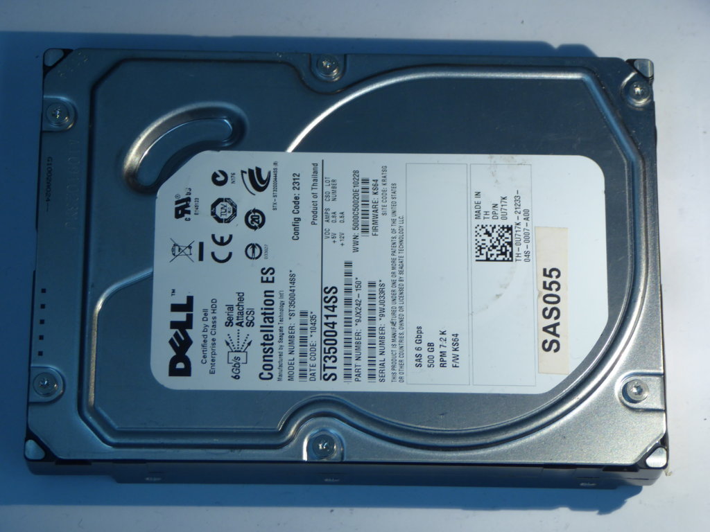 DELL ST3500414SS  9JX242-150 Drives