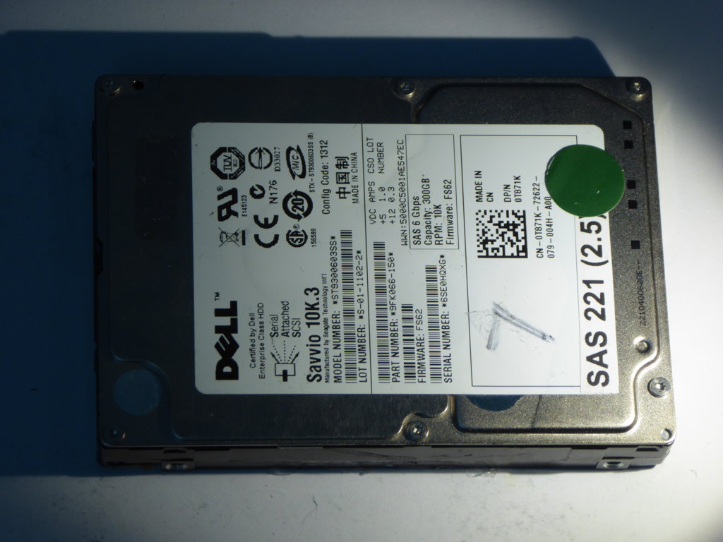 DELL ST9300603SS  9FK066-150 Drives