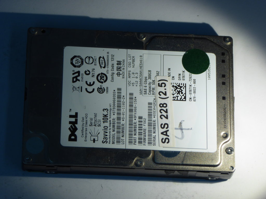 DELL ST9300603SS  9FK066-150 Drives