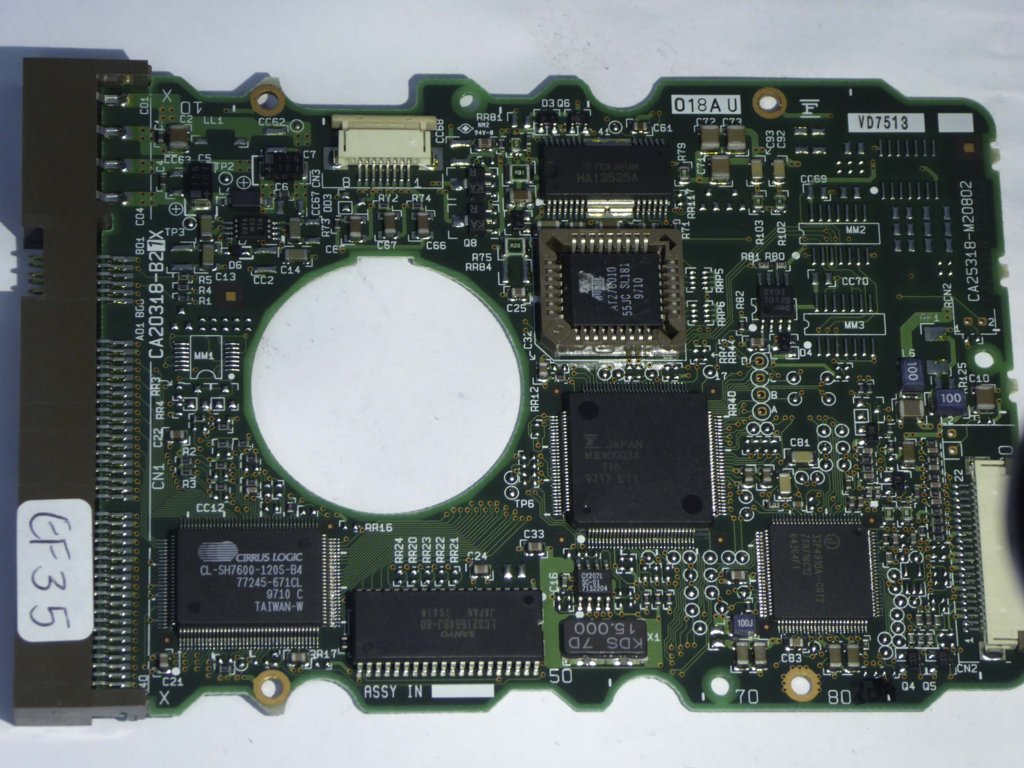 Fujitsu M1623TAU CA25318-M20802 CA01422-B431 PCB for Sale