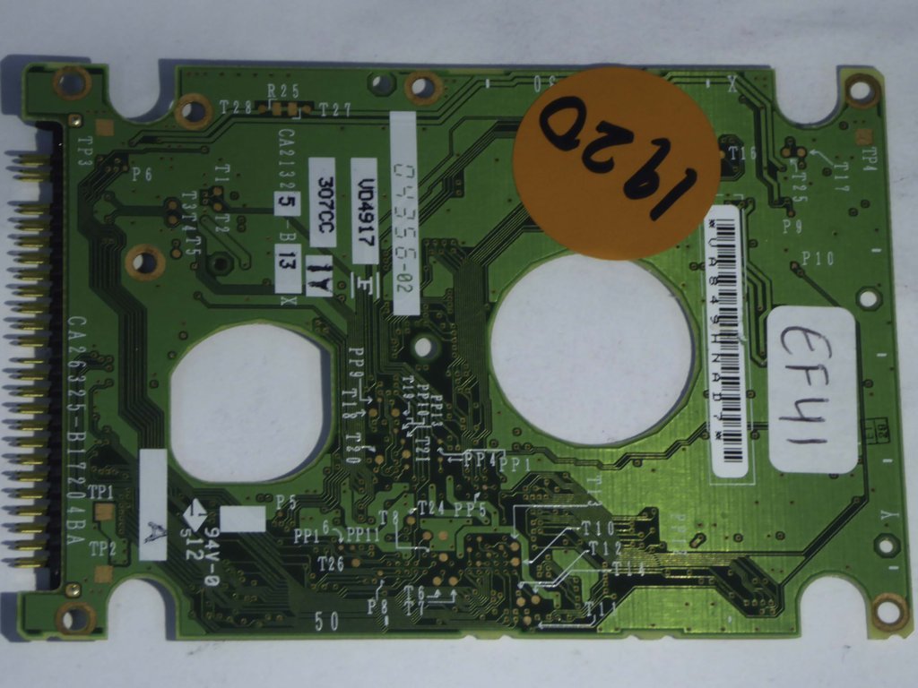 Fujitsu MHT2060AT CA26325-B17204BA CA06297-B25600DL PCB for Sale