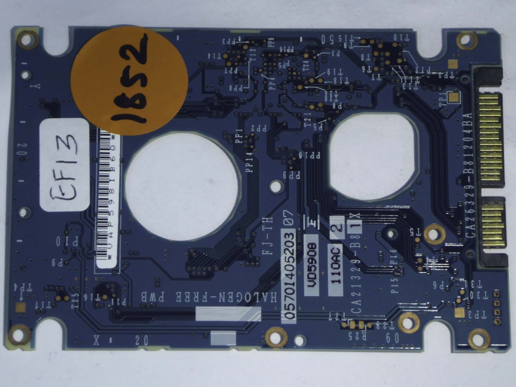 Fujitsu MHT2080BH CA21329-B81X CA06500-B27800SS PCB for Sale