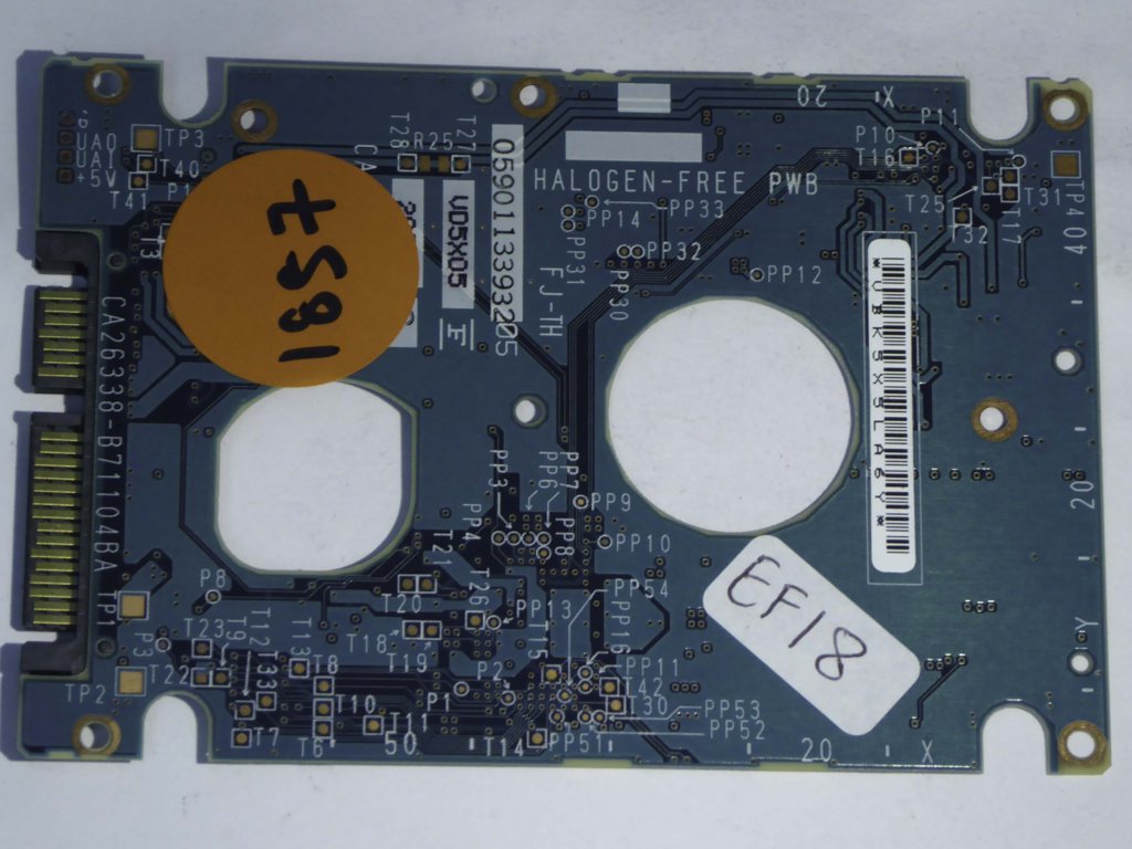 Fujitsu MHV2080BH CA21338-B72X CA06672-B264000T PCB for Sale