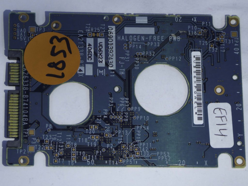 Fujitsu MHV2080BH CA21338-B74X CA06672-B2530001 PCB for Sale