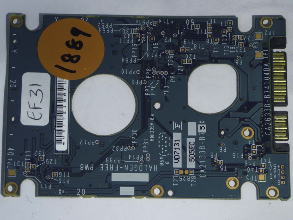 Fujitsu MHV2080BH PL CA26338-B74104BA CA06672-B55300AP PCB for Sale