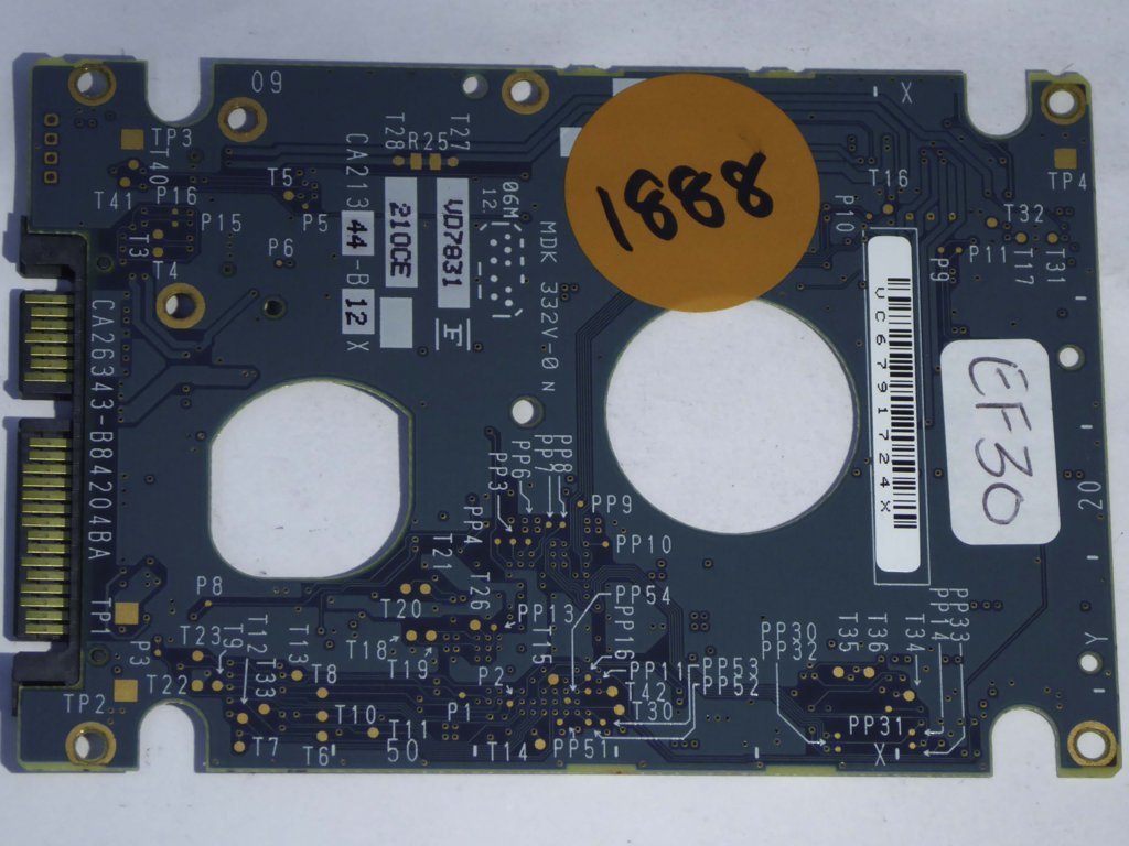 Fujitsu MHW2120BH CA26343-B84204BA CA06820-B38800AP PCB for Sale