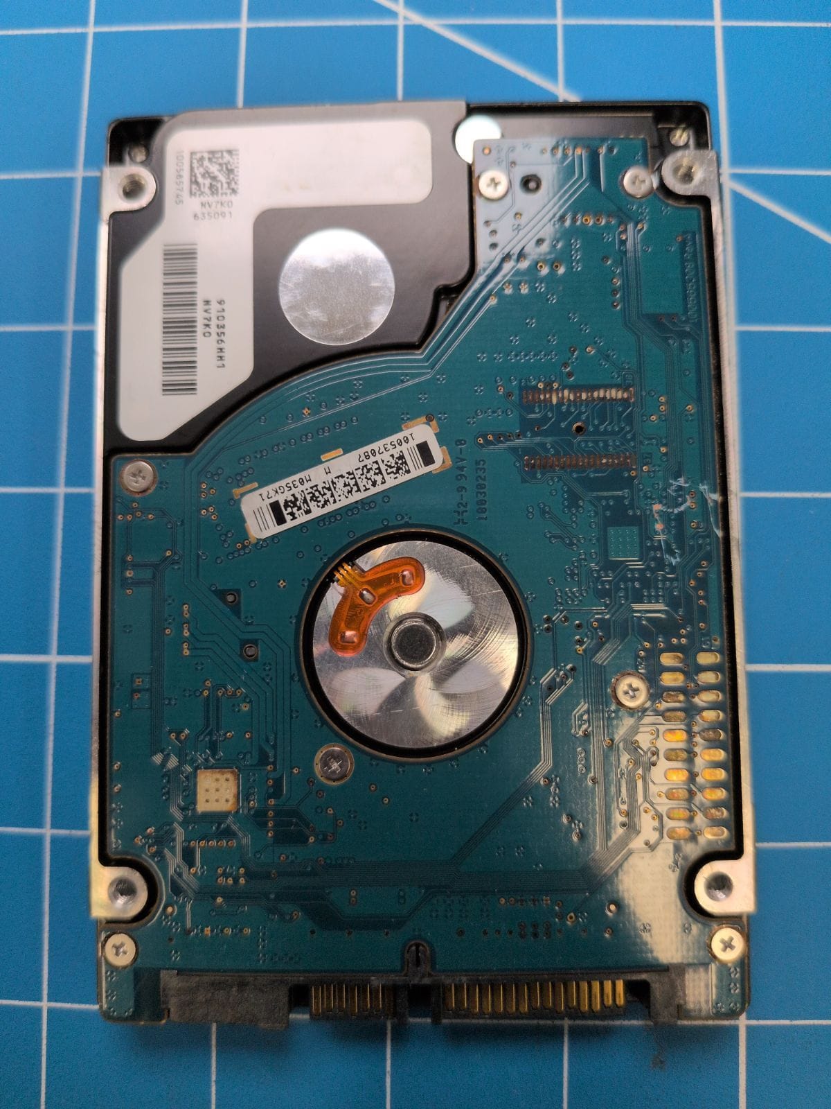 SG143 drive label (back)