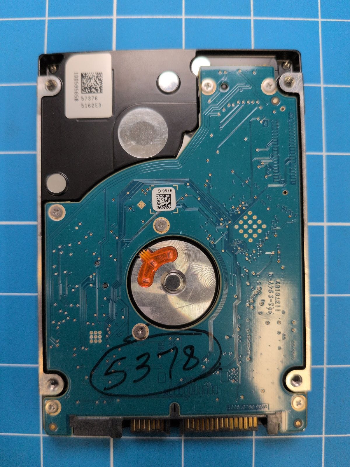 SG147 drive label (back)
