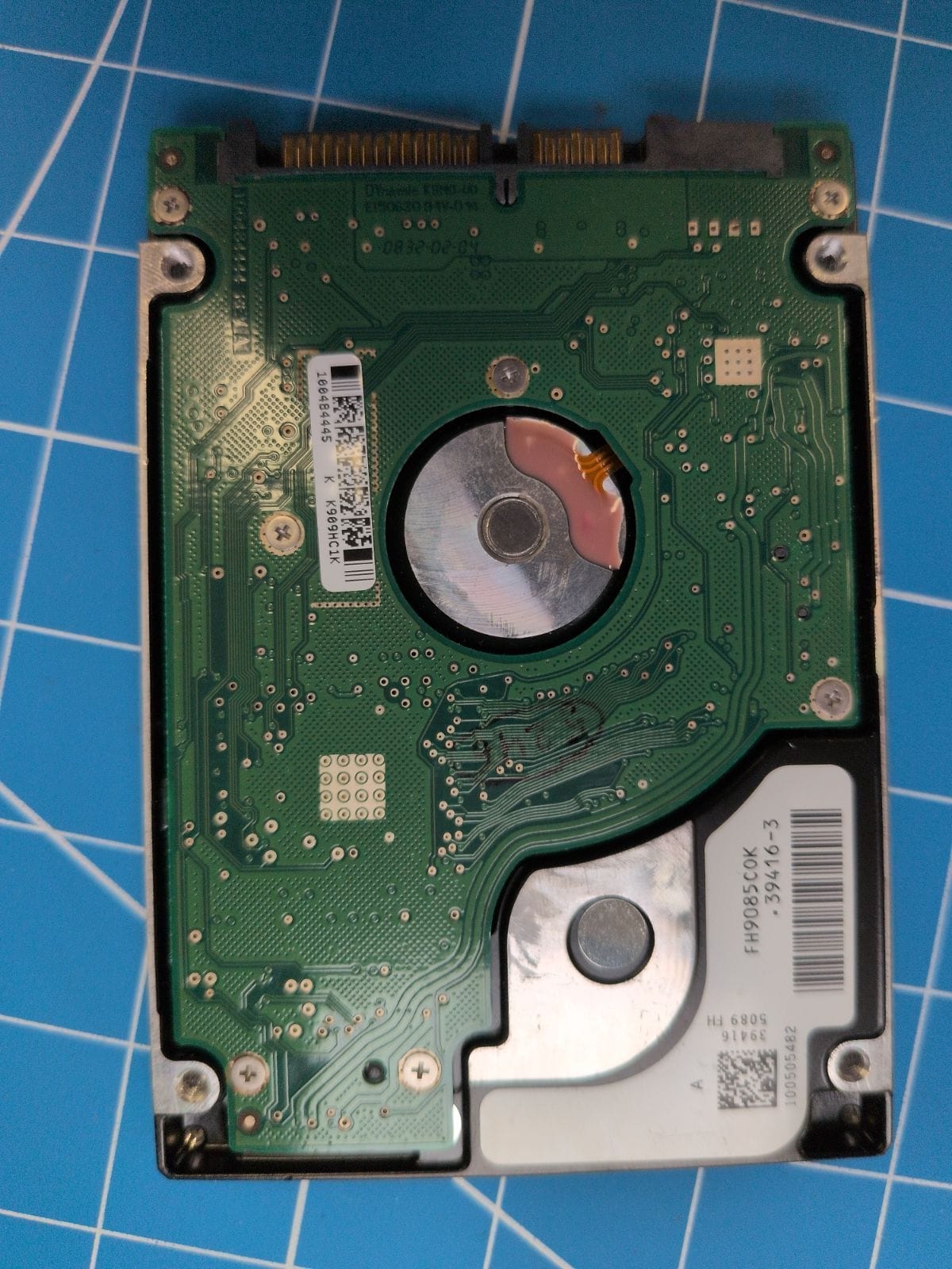 SG15 drive label (back)