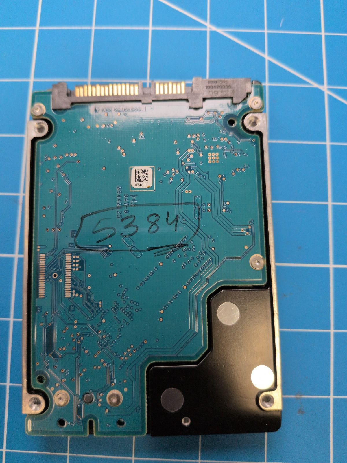 SG153 drive label (back)