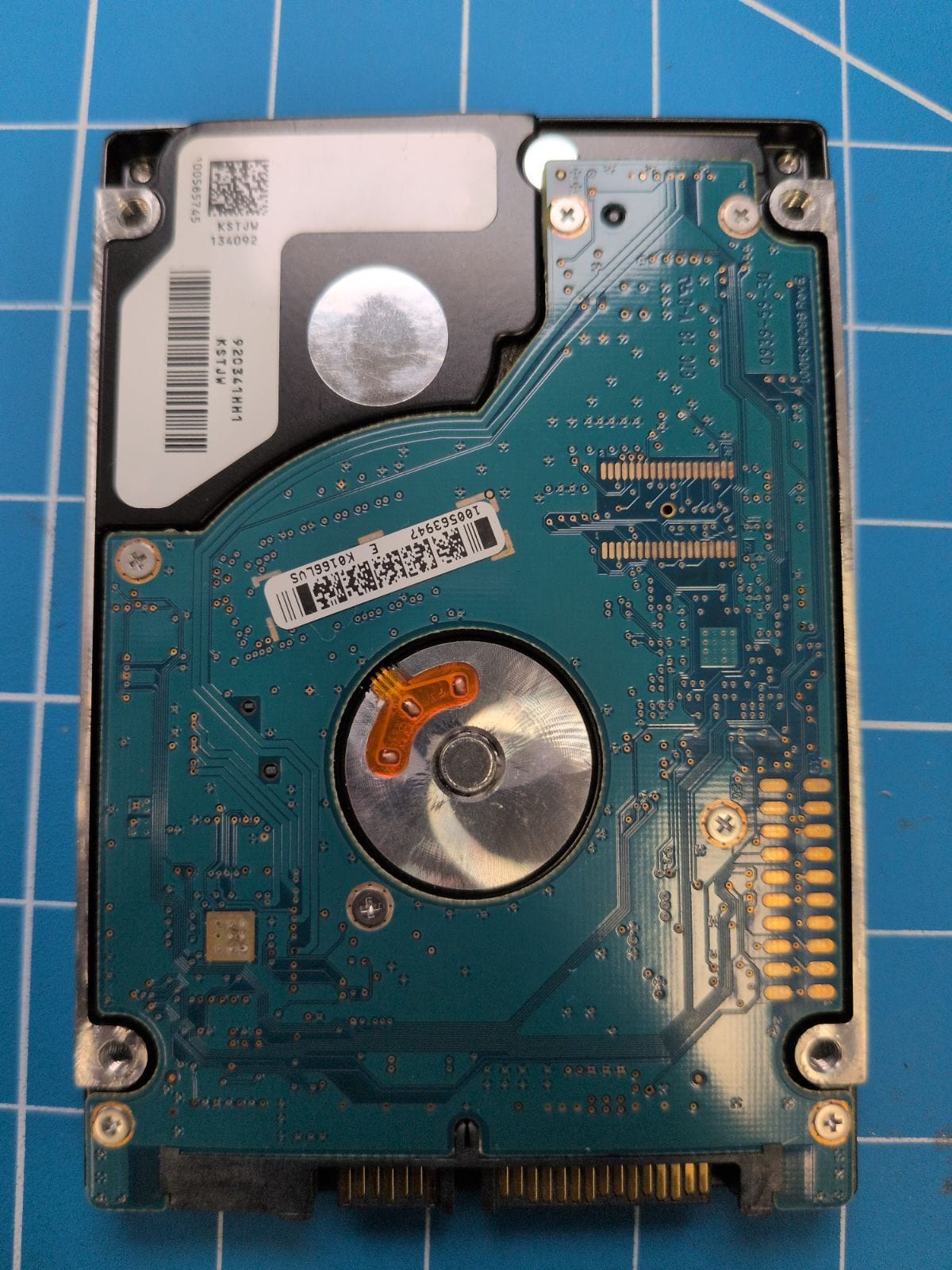 SG157 drive label (back)