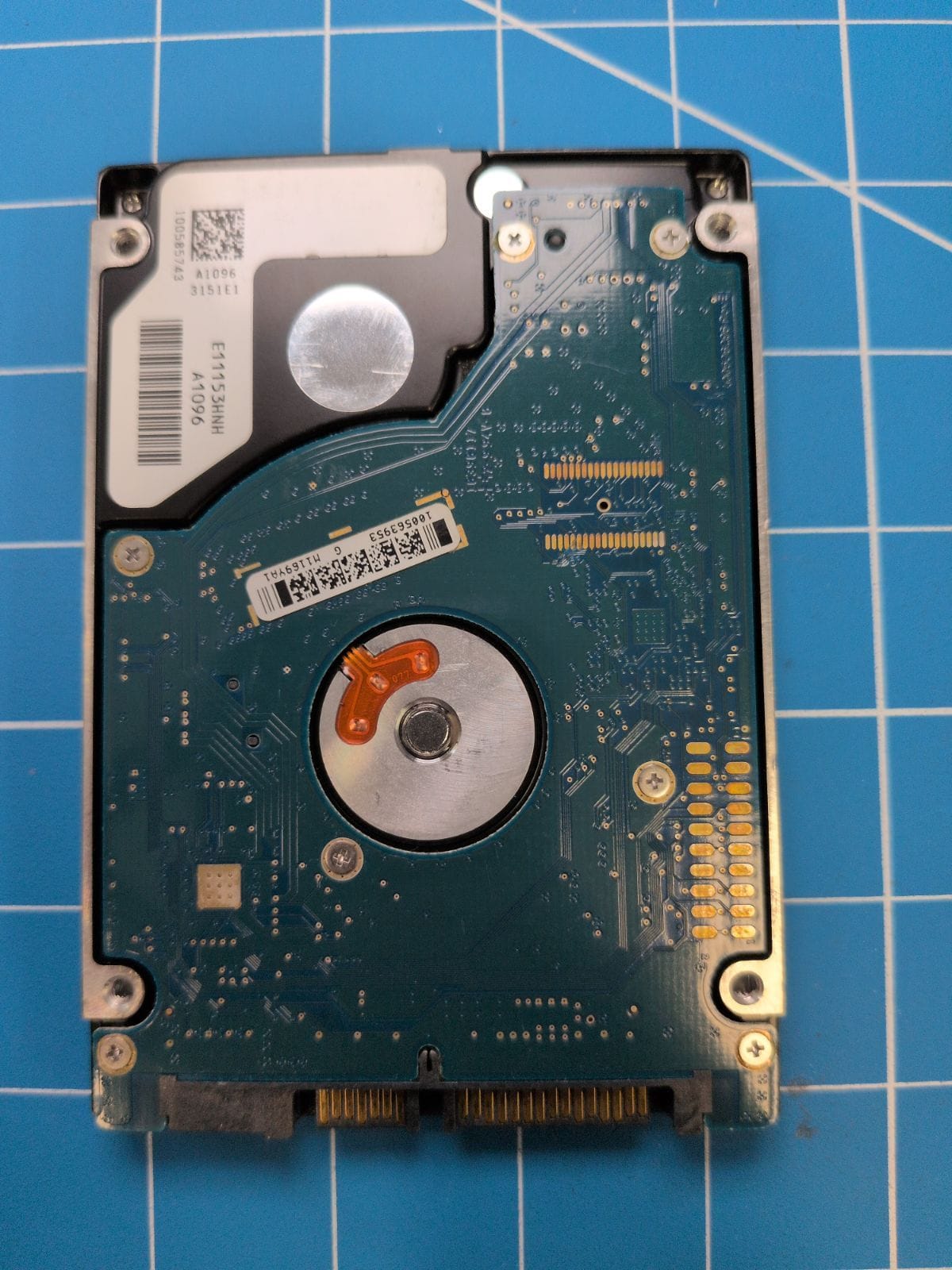 SG159 drive label (back)