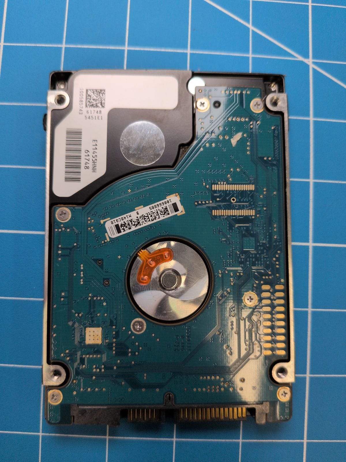 SG193 drive label (back)