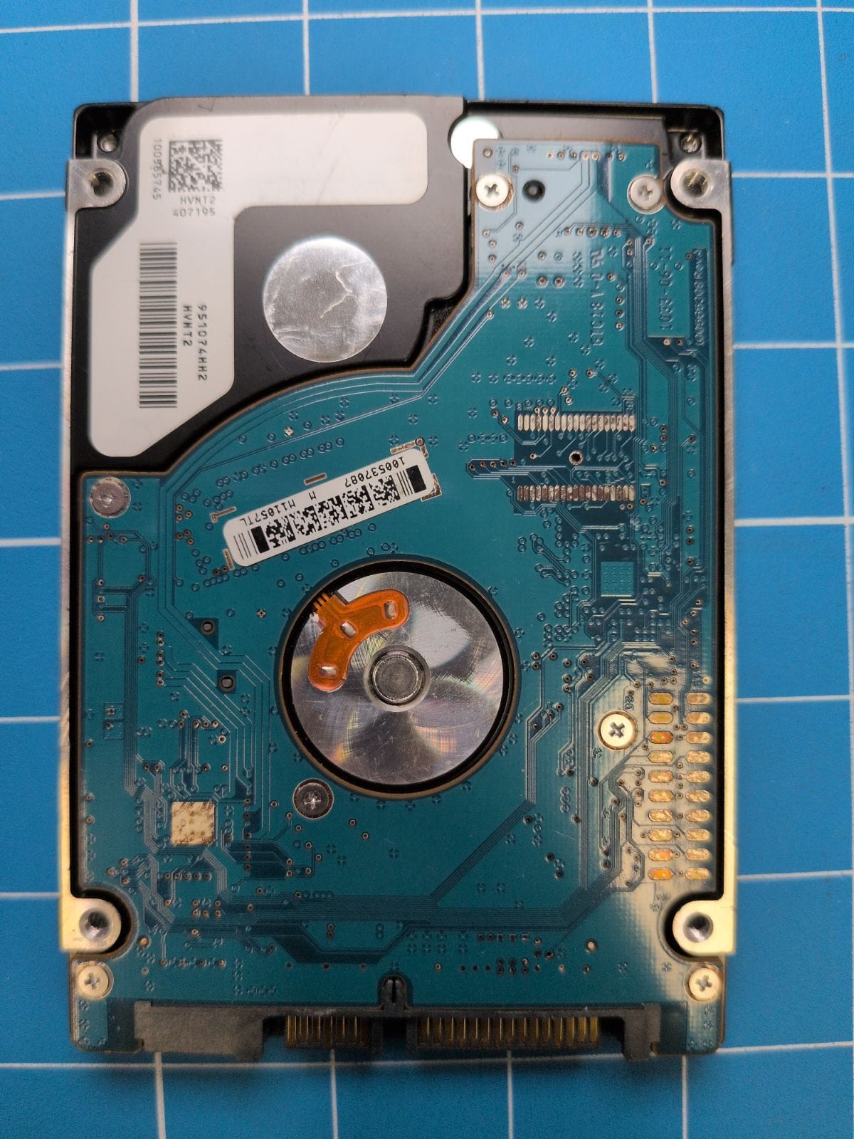 SG214 drive label (back)