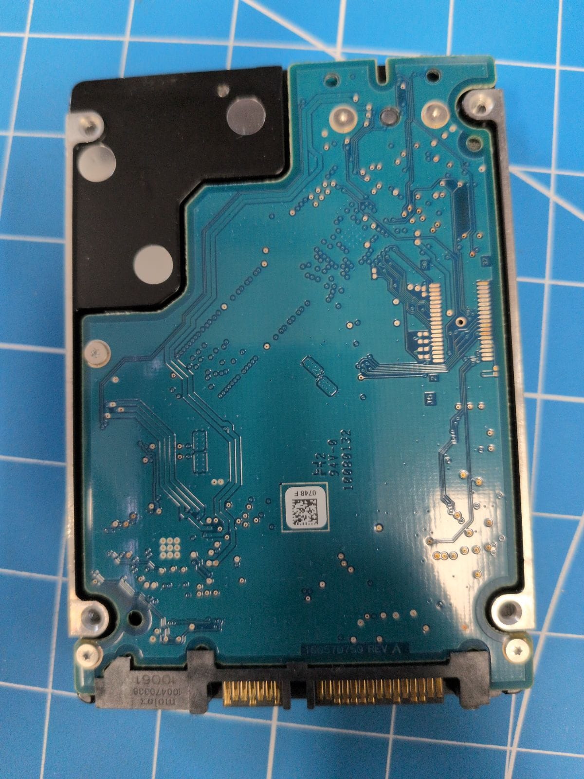 SG307 drive label (back)