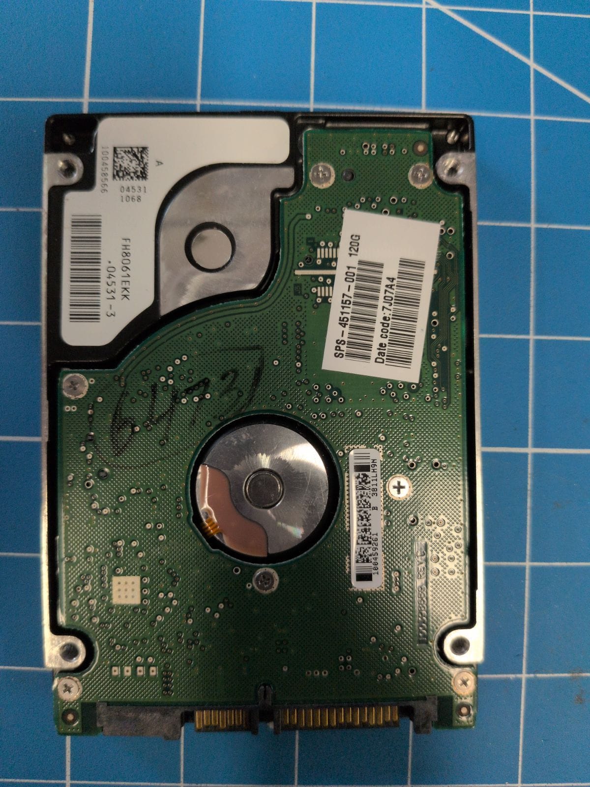 SG328 drive label (back)