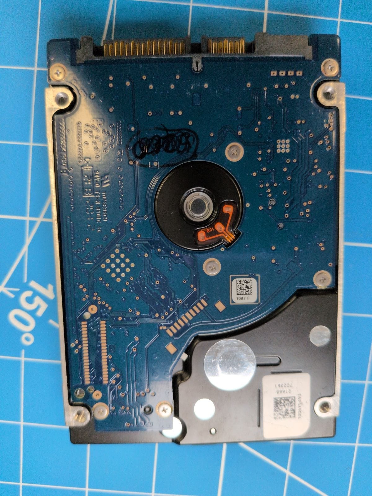 SG35 drive label (back)