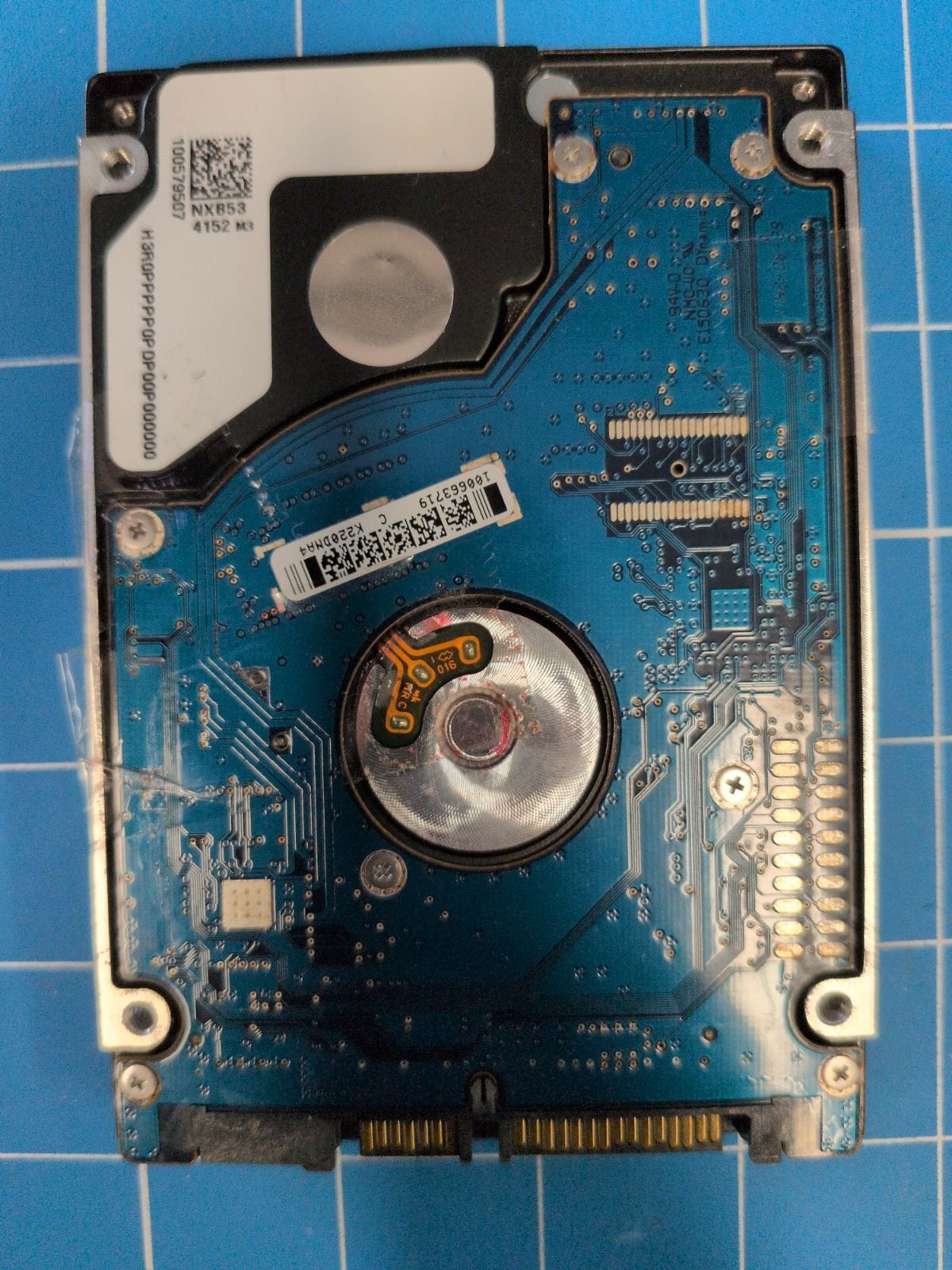 SG373 drive label (back)