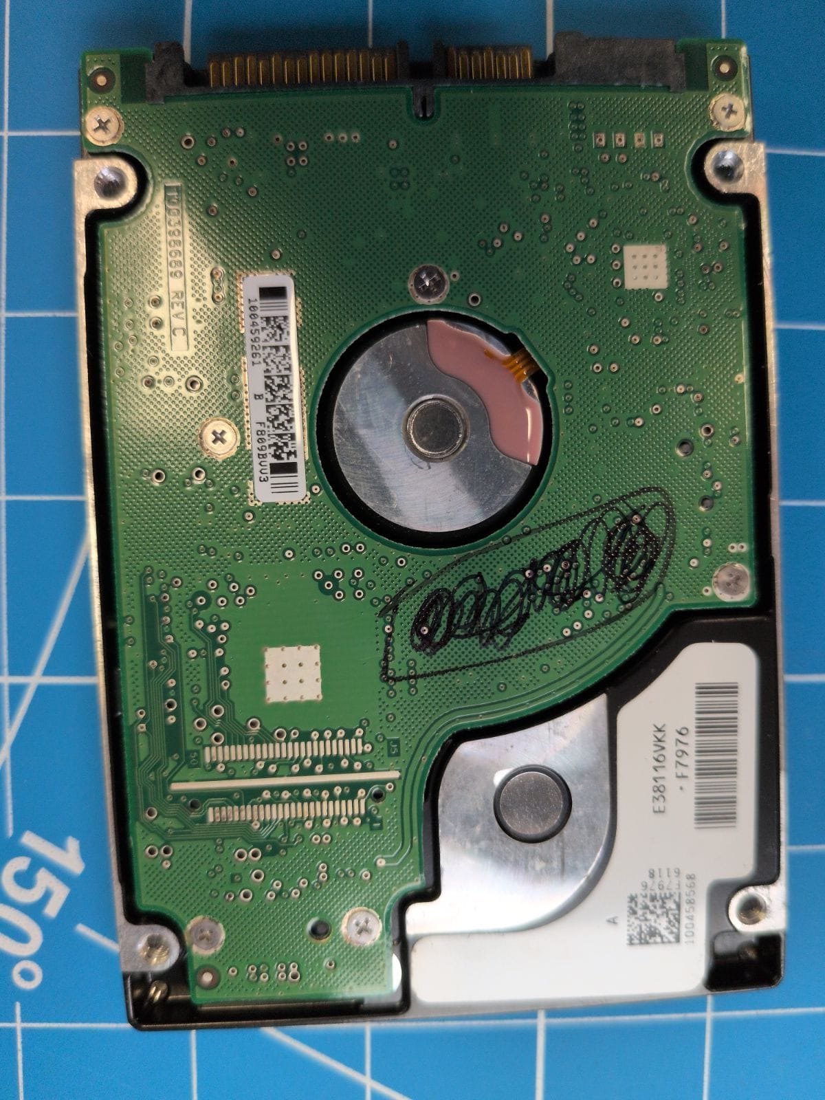 SG39 drive label (back)