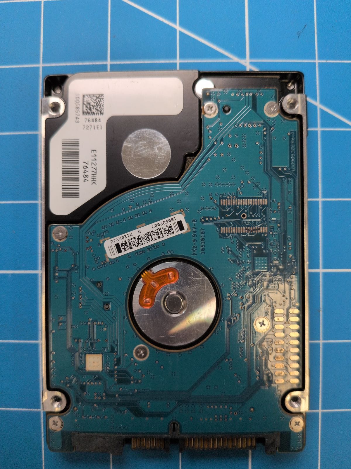 SG513 drive label (back)