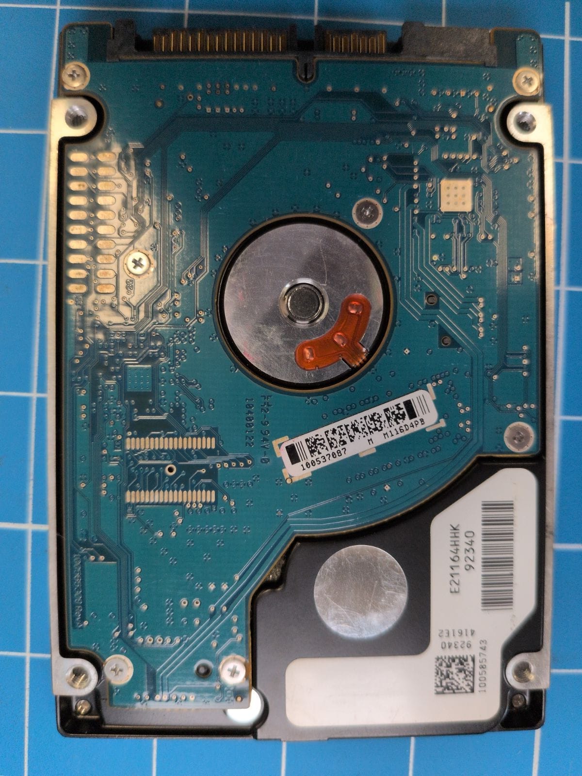 SG53 drive label (back)