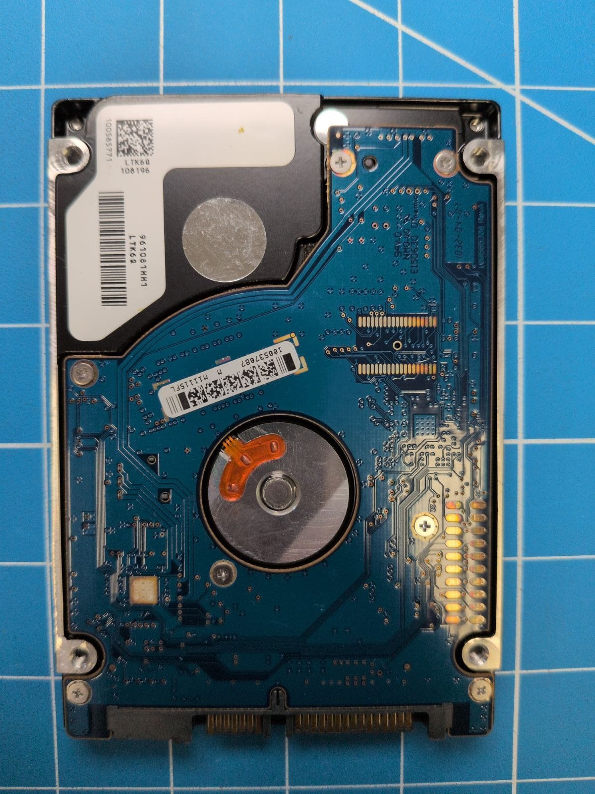 SG547 drive label (back)