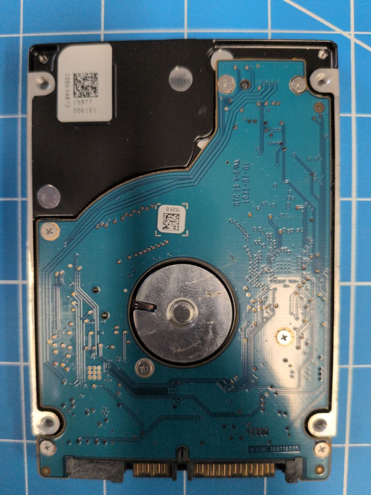 SG568 drive label (back)