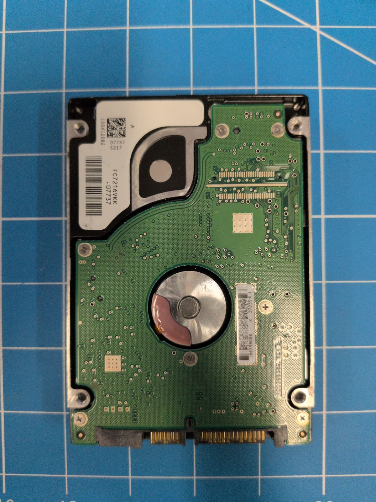 SG618 drive label (back)