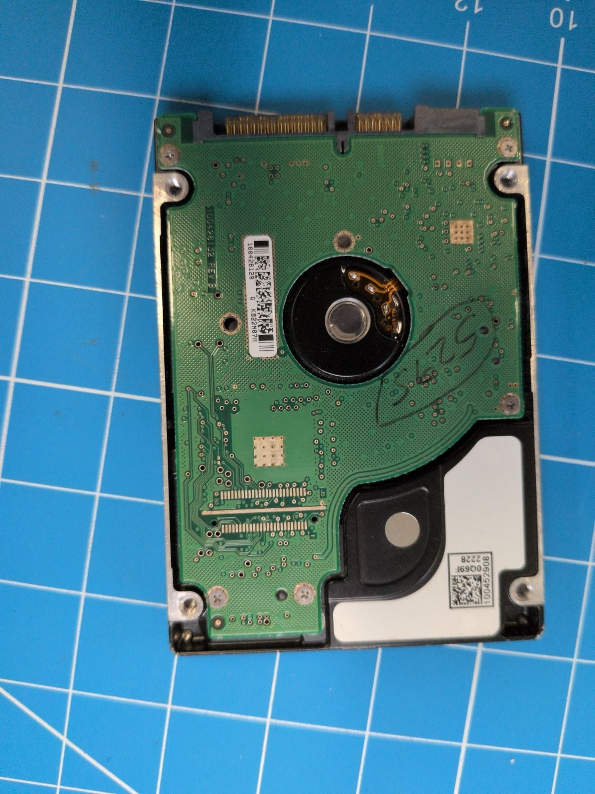 SG64 drive label (back)