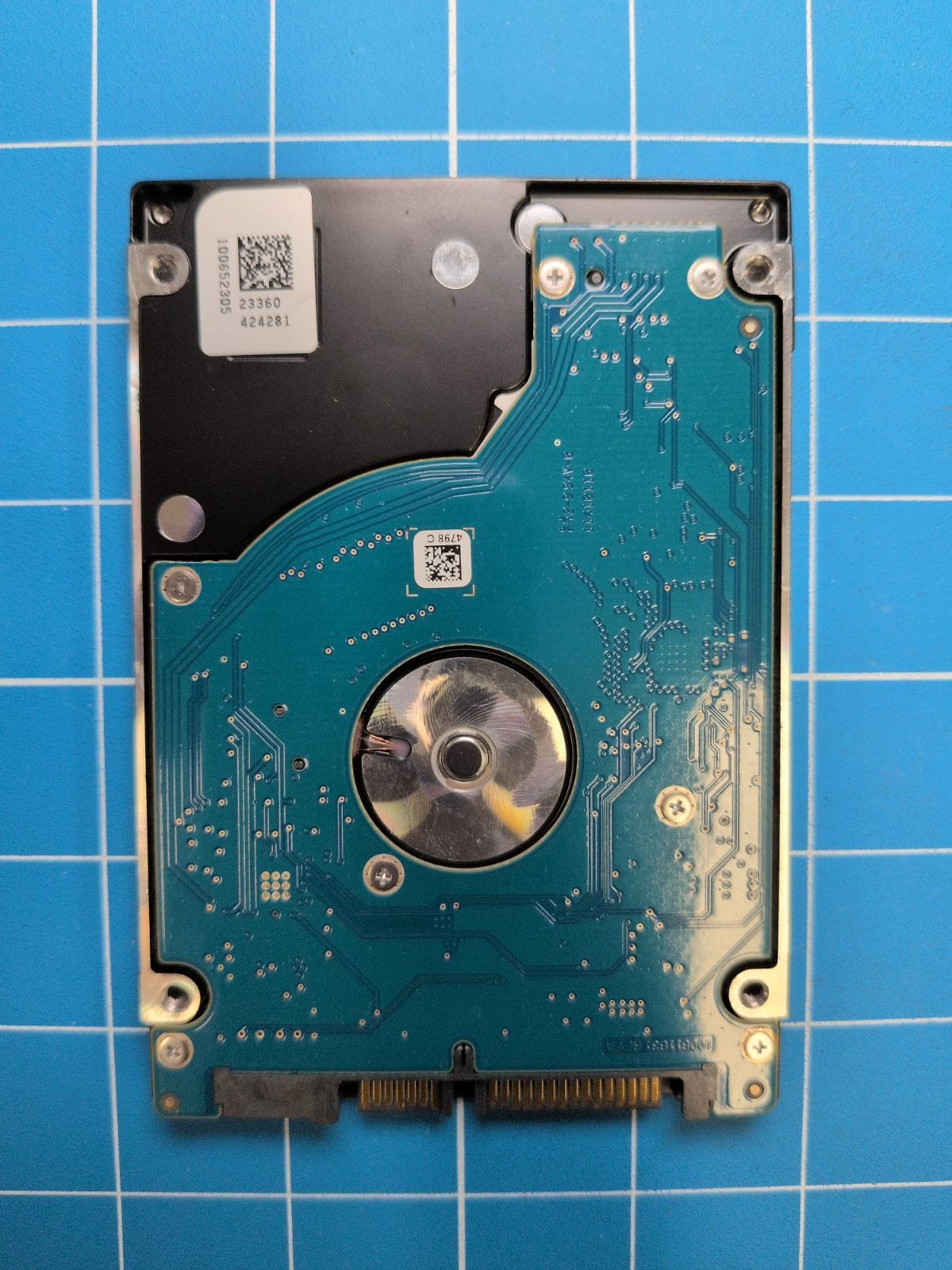 SG688 drive label (back)