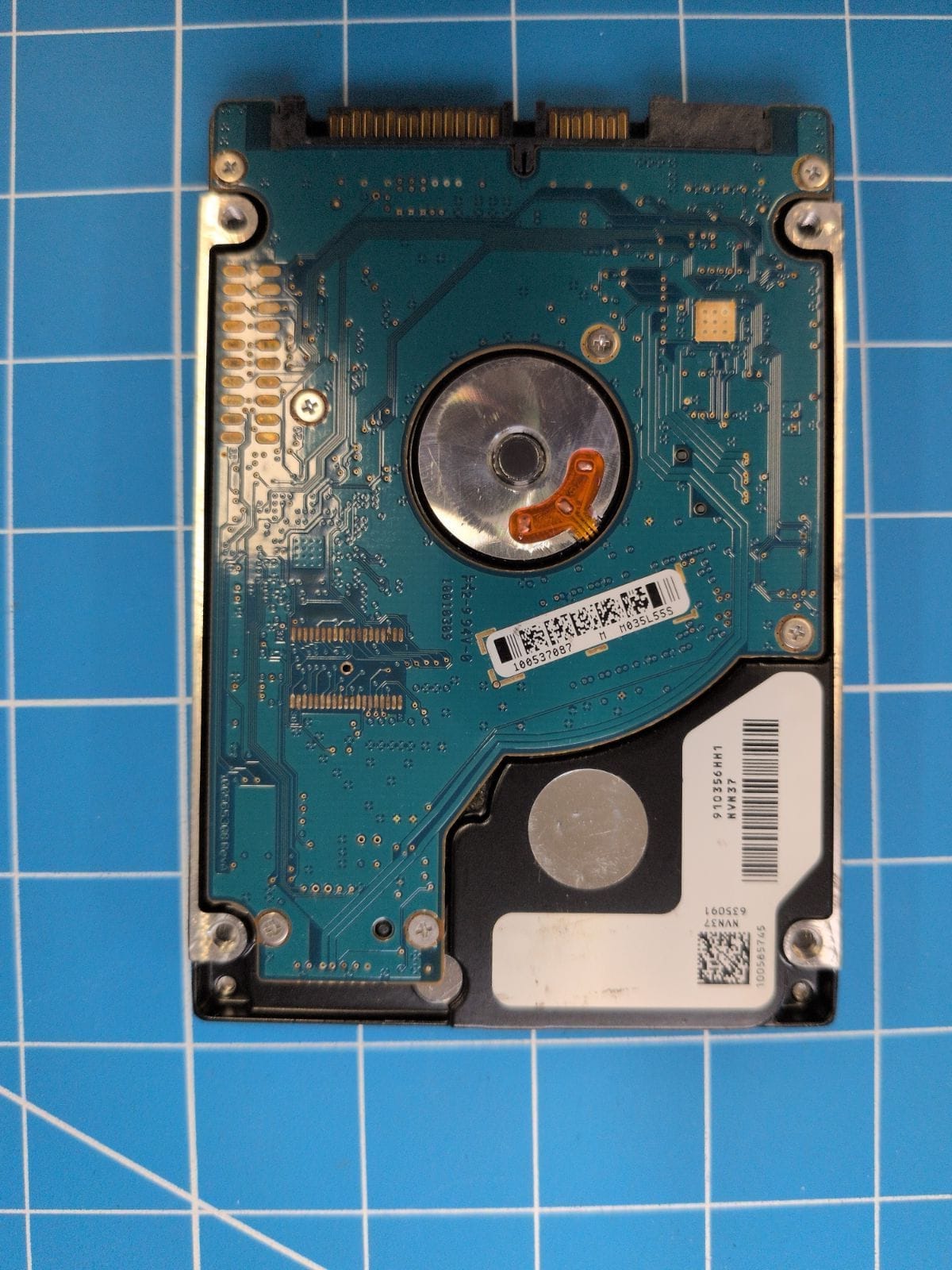 SG78 drive label (back)