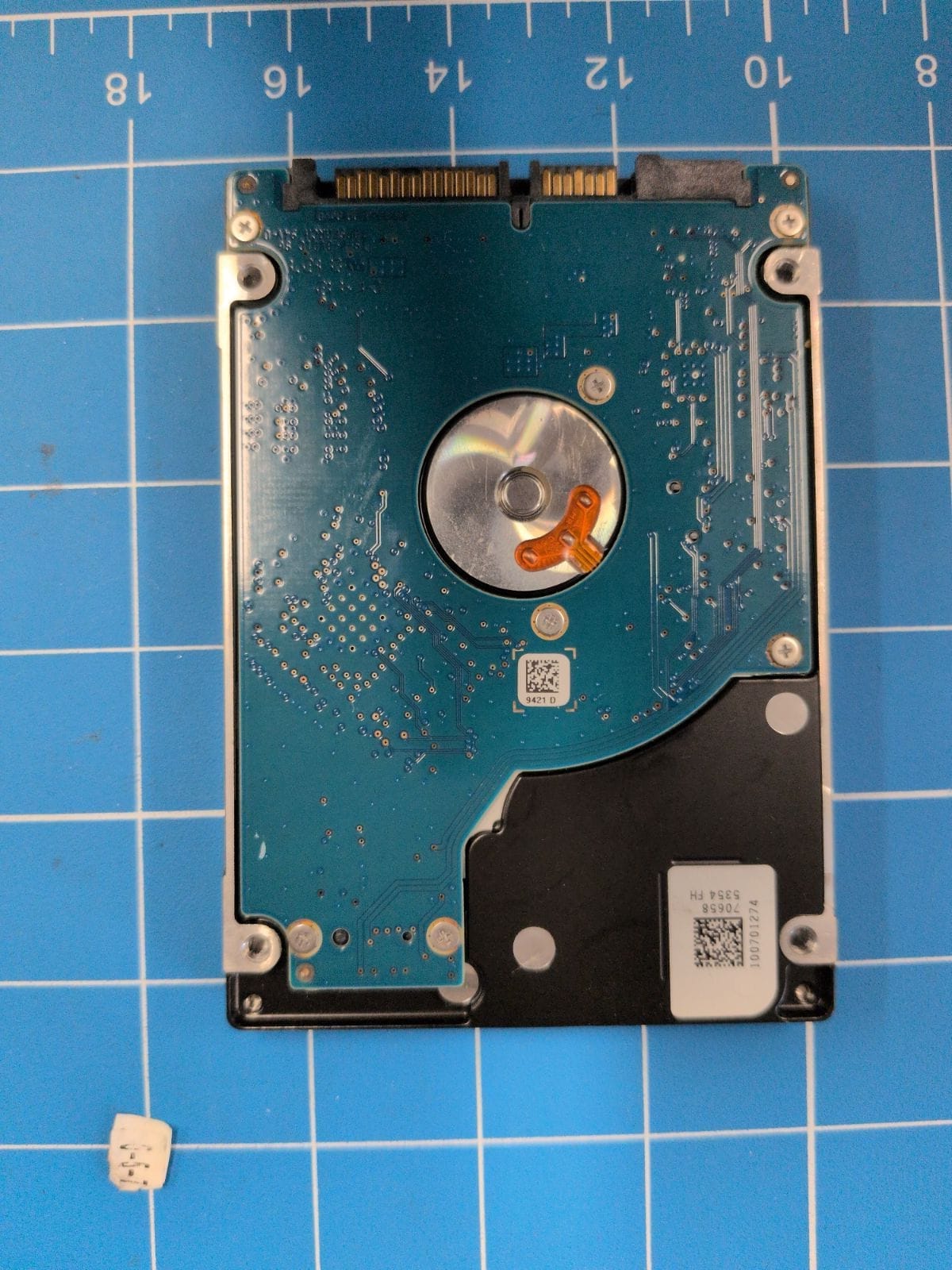 SG85 drive label (back)