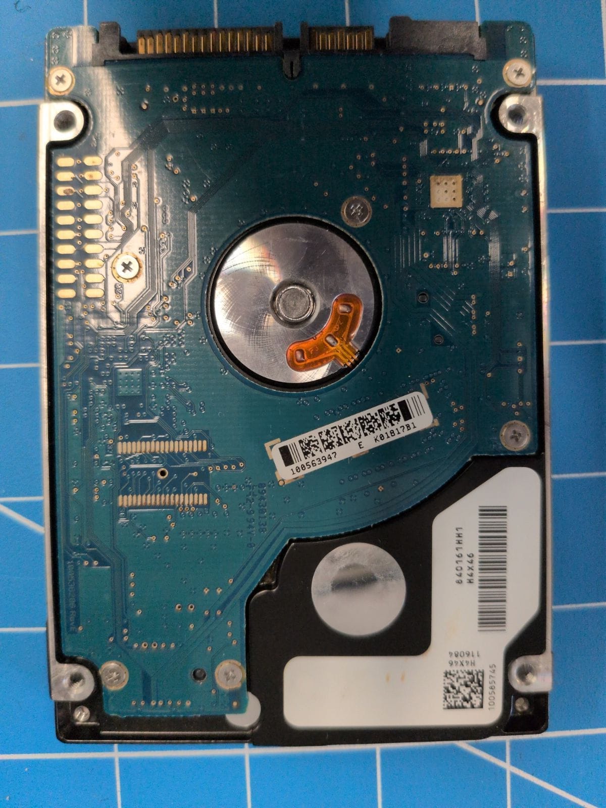 SG92 drive label (back)
