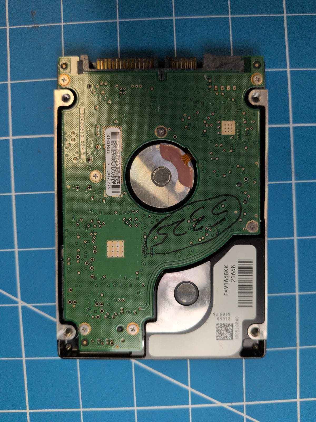 SG94 drive label (back)