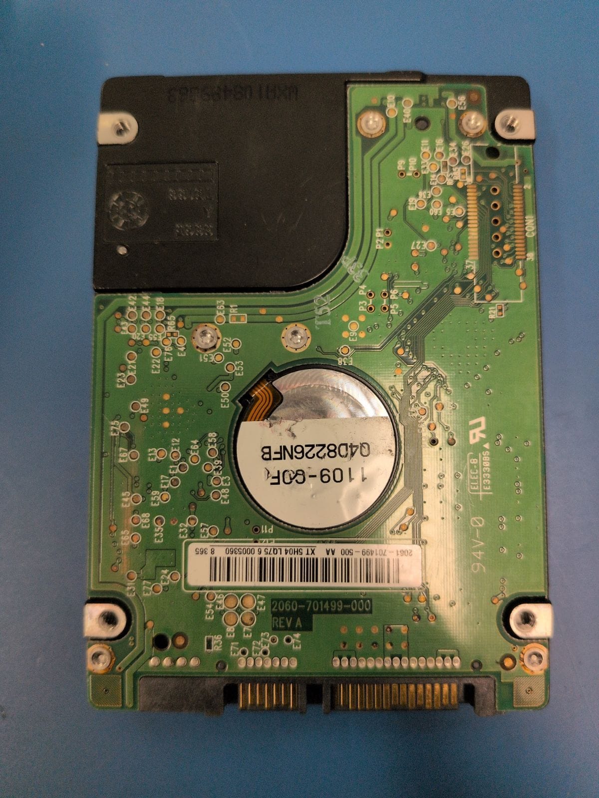 WD183 drive label (back)