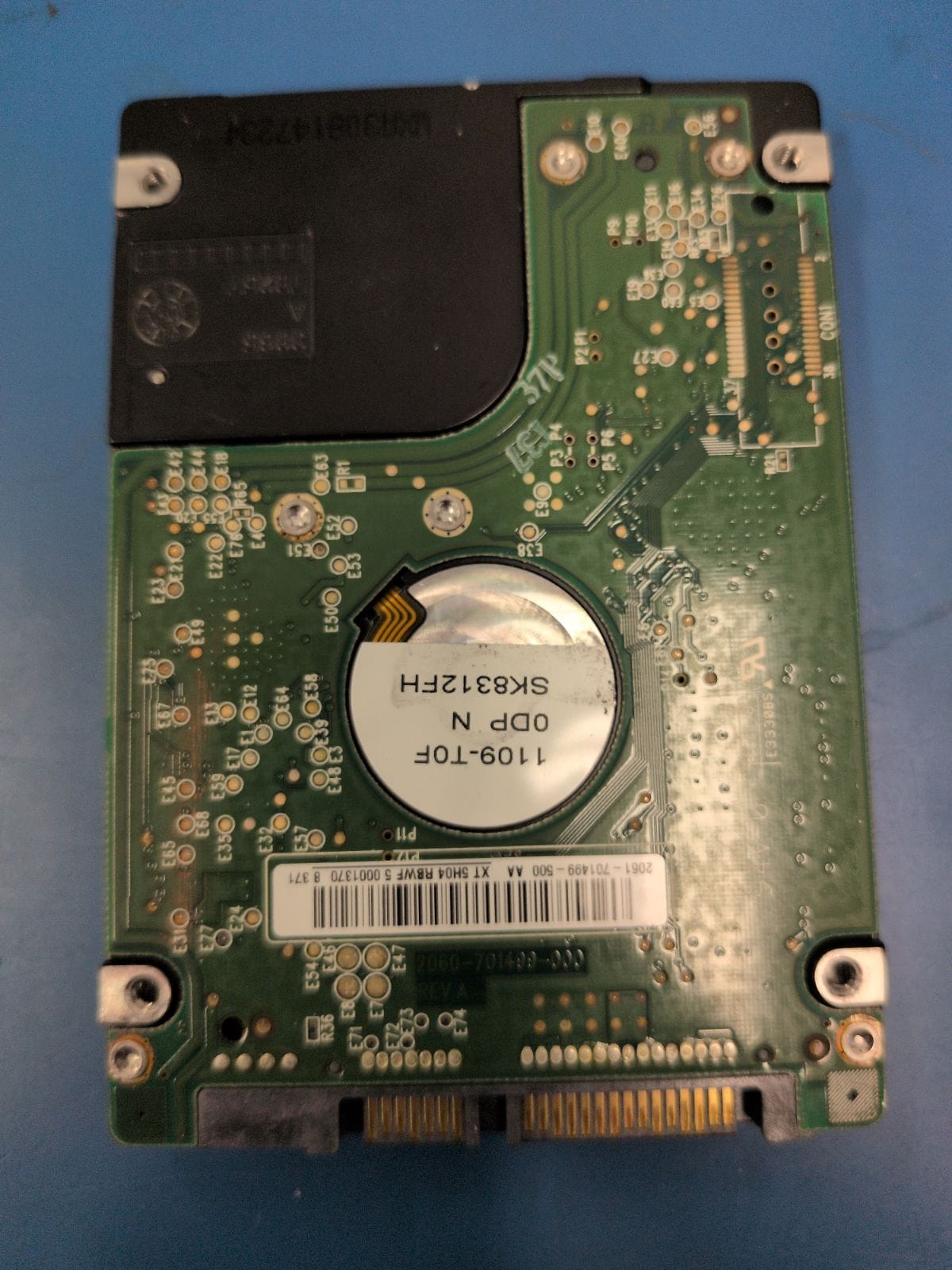 WD235 drive label (back)